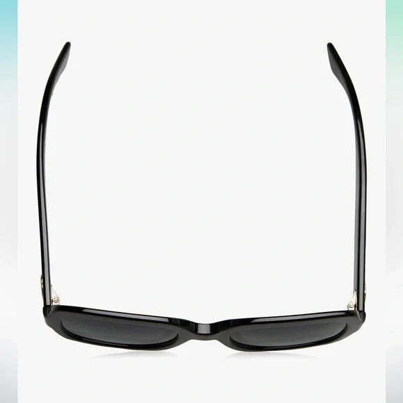 Authentic Gucci Black Sunglasses w/Gold Accents- NWOT! Perfect condition GG0036S - Picture 4 of 11